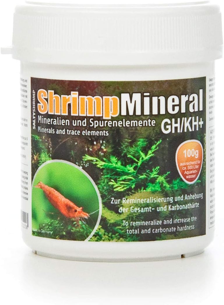 Salty Shrimp Water Conditioning Mineral GH/KH+ (Neocaridina Shrimps)